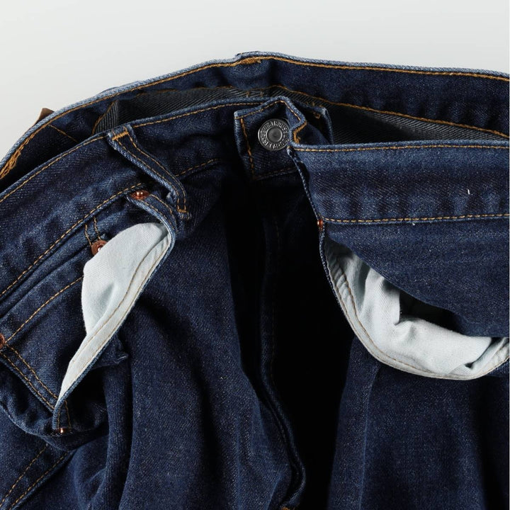 2000'S Levi's 501-0101 Straight Denim Pants, Made in England, Men's Size W34 (approx.) cotton Navy blue Vintage Second Hand