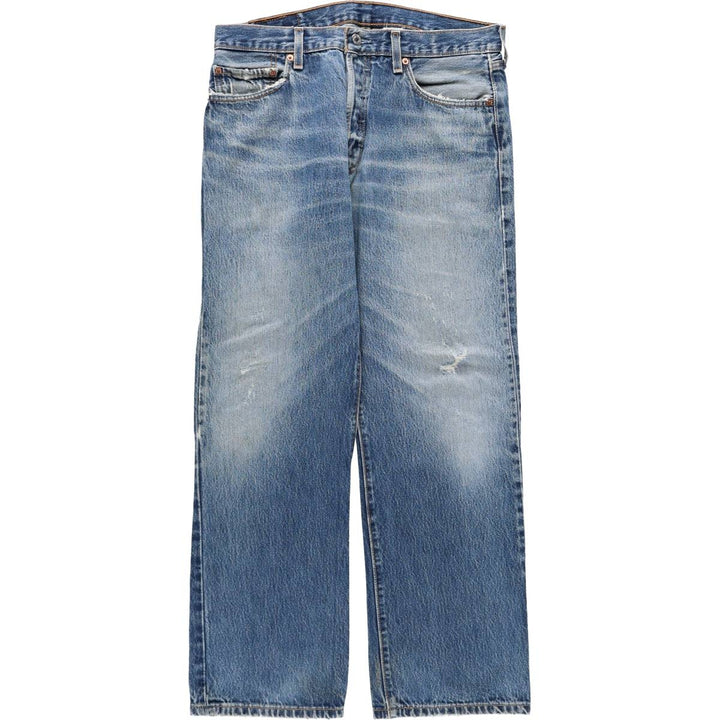 2000'S Levi's 501-0115 Straight Denim Pants, Men's Size W34 (approx.) cotton blue type Vintage Second Hand