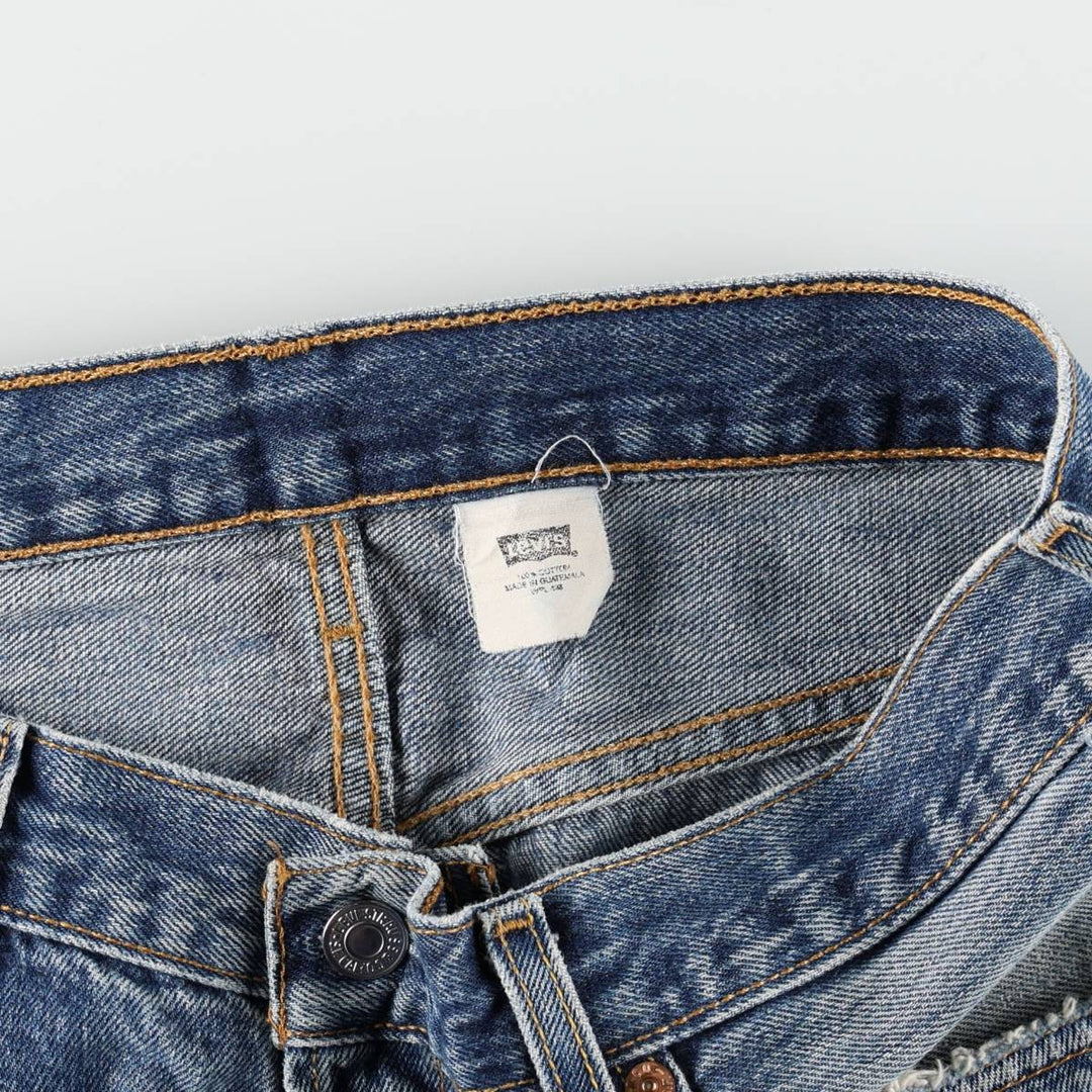 2000'S Levi's 501-0115 Straight Denim Pants, Men's Size W34 (approx.) cotton blue type Vintage Second Hand