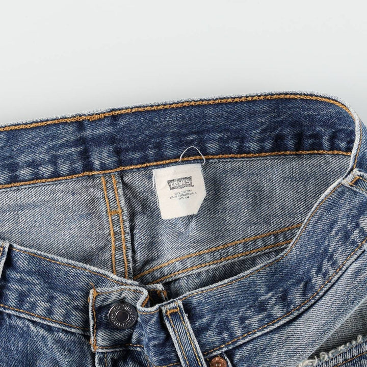 2000'S Levi's 501-0115 Straight Denim Pants, Men's Size W34 (approx.) cotton blue type Vintage Second Hand