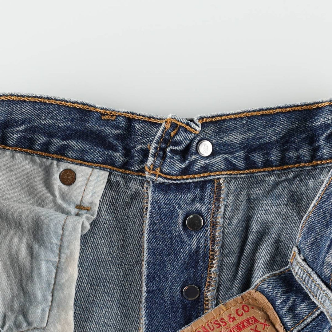 2000'S Levi's 501-0115 Straight Denim Pants, Men's Size W34 (approx.) cotton blue type Vintage Second Hand