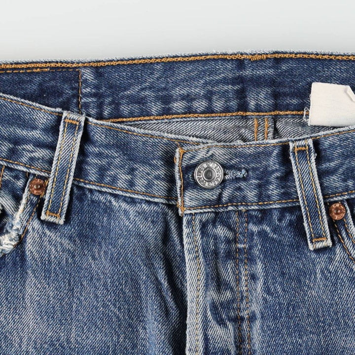 2000'S Levi's 501-0115 Straight Denim Pants, Men's Size W34 (approx.) cotton blue type Vintage Second Hand