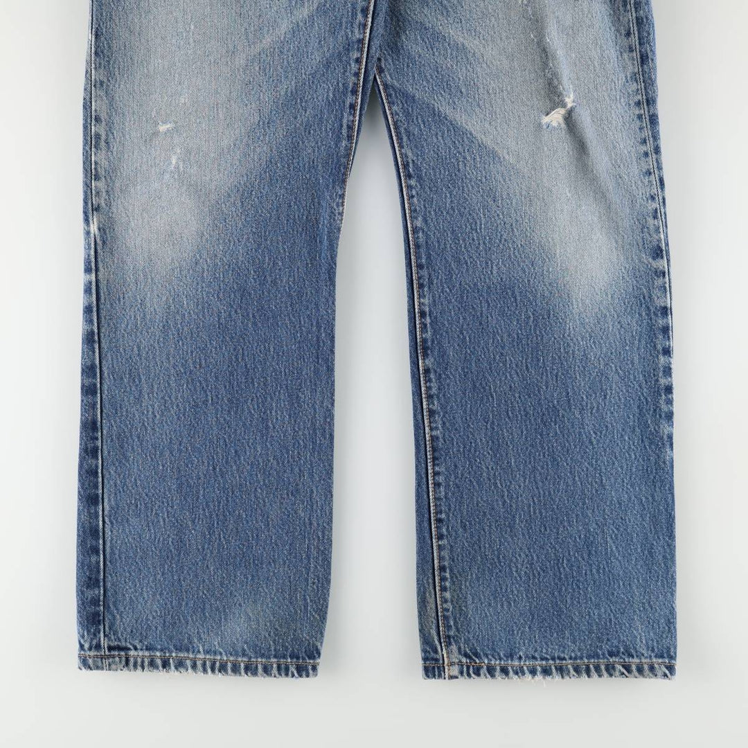 2000'S Levi's 501-0115 Straight Denim Pants, Men's Size W34 (approx.) cotton blue type Vintage Second Hand