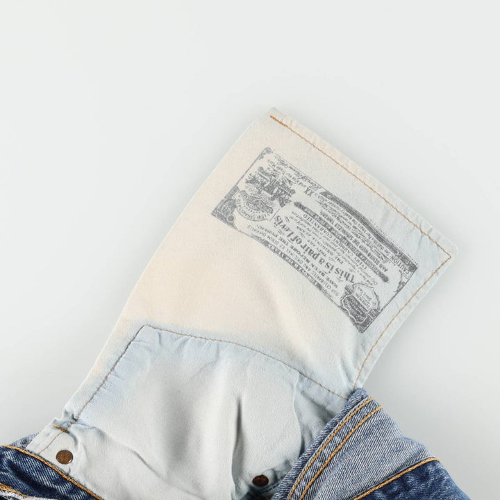 2000'S Levi's 501-0115 Straight Denim Pants, Men's Size W34 (approx.) cotton blue type Vintage Second Hand