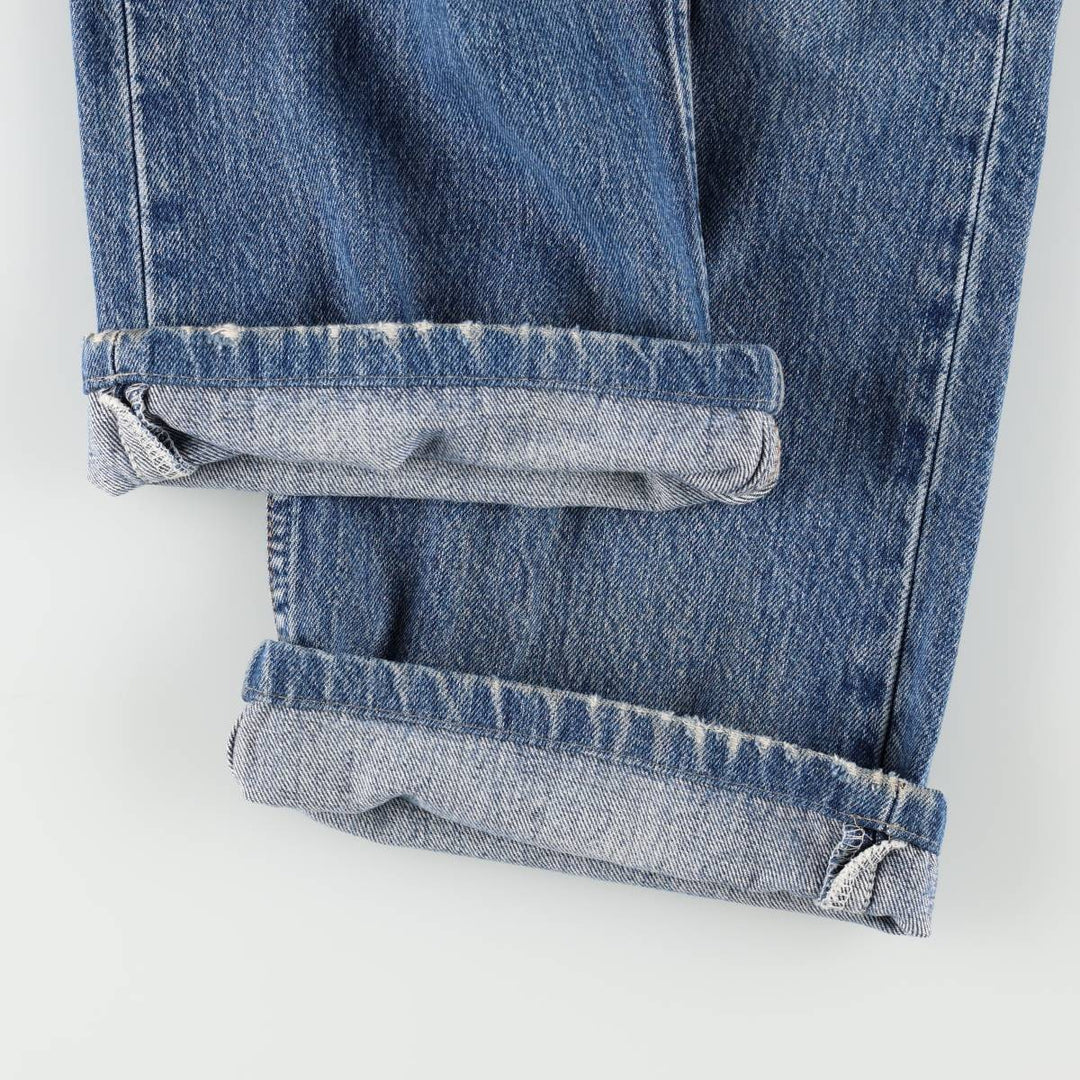 Levi's 501 straight denim pants for men, size W34 unclear blue type Vintage Second Hand