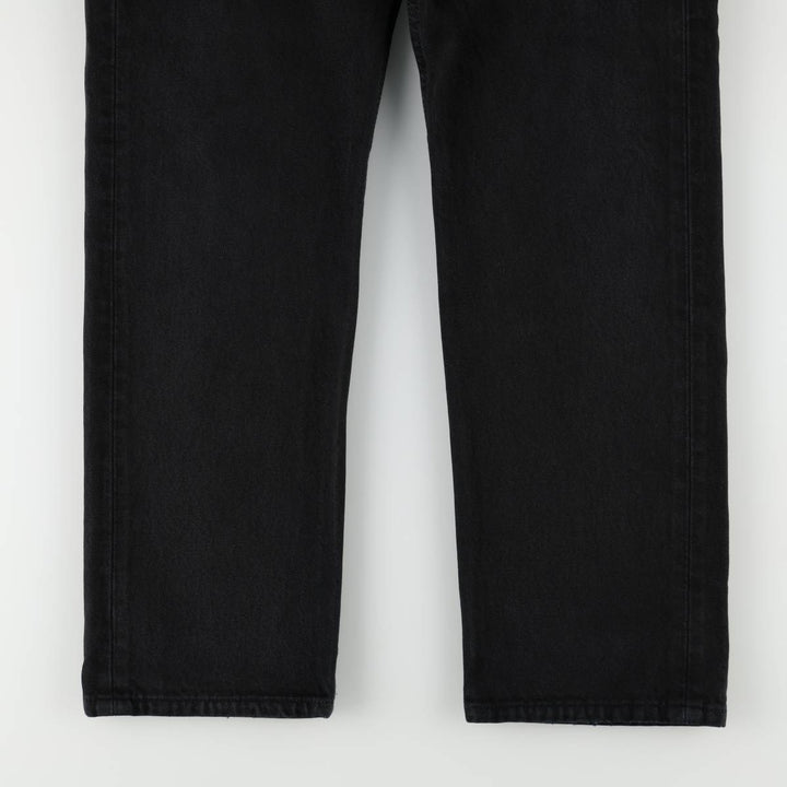 Levi's 501-0165 Black Denim Straight Denim Pants, Men's Size W32 cotton black type Vintage Second Hand