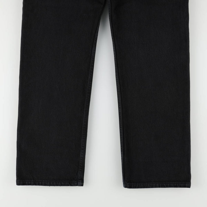 Levi's 501-0165 Black Denim Straight Denim Pants, Men's Size W32 cotton black type Vintage Second Hand
