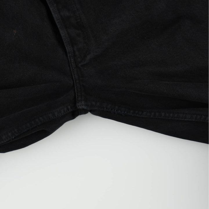 Levi's 501-0165 Black Denim Straight Denim Pants, Men's Size W32 cotton black type Vintage Second Hand