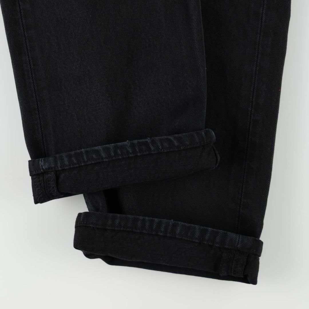 Levi's 501-0165 Black Denim Straight Denim Pants, Men's Size W32 cotton black type Vintage Second Hand