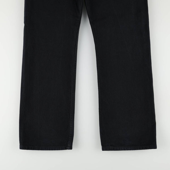 2000'S Levi's 501-0165 Euro Model Black Denim Straight Leg Jeans, Men's Size W33 (approx.) cotton black type Vintage Second Hand
