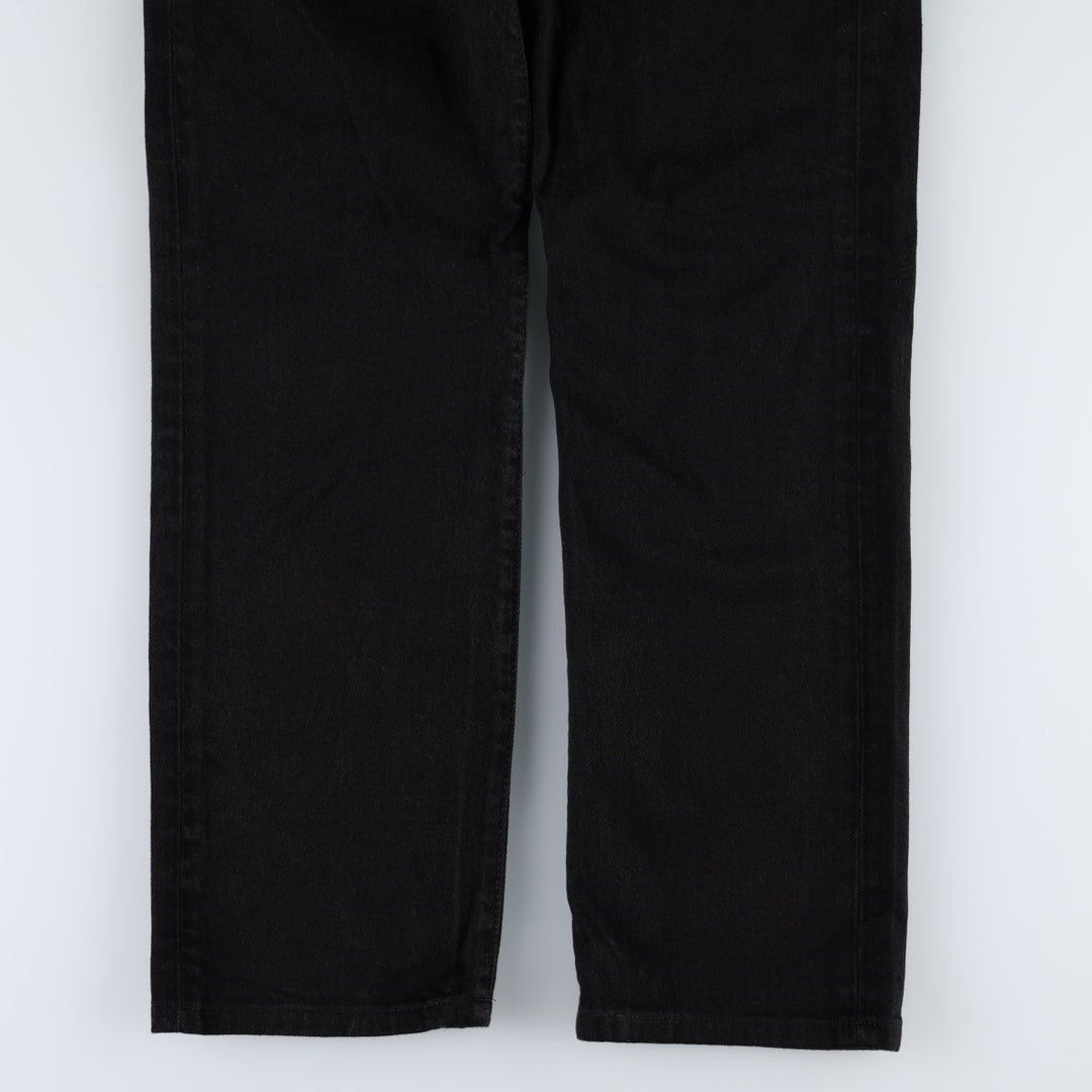 Levi's 501 Premium Black Denim Straight Leg Jeans, Men's Size W31 (approx.) unclear black type Vintage Second Hand