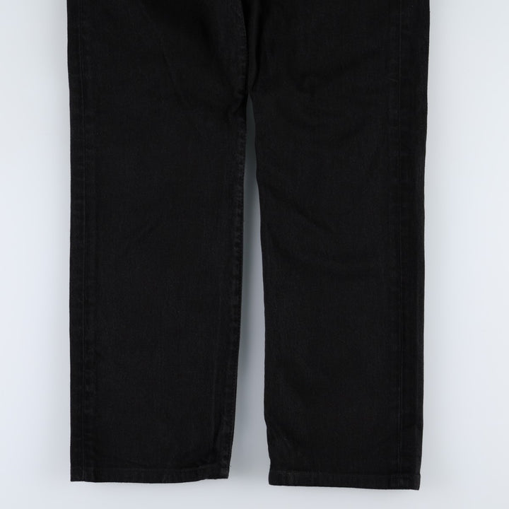 Levi's 501 Premium Black Denim Straight Leg Jeans, Men's Size W31 (approx.) unclear black type Vintage Second Hand
