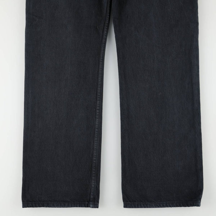 2000'S Levi's 501-0165 Euro Model Black Denim Straight Leg Jeans, Men's Size W34 (approx.) cotton black type Vintage Second Hand