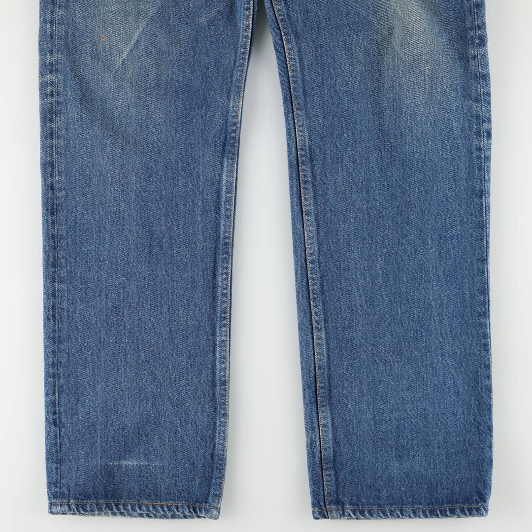 90'S Levi's 501-0115 Straight Denim Pants Made in USA Men's W33 Vintage cotton blue type Vintage Second Hand