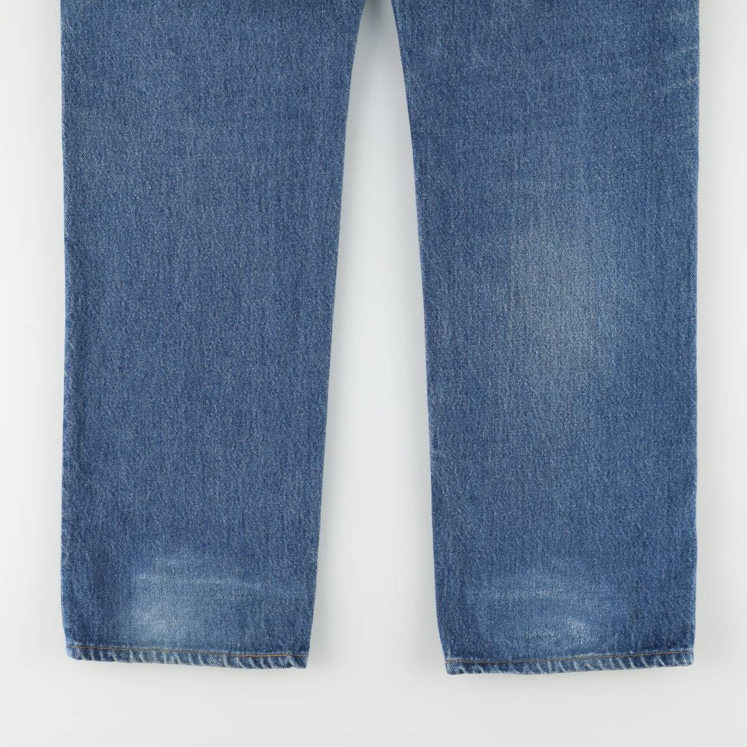90'S Levi's 501-0115 Straight Denim Pants Made in USA Men's W33 Vintage cotton blue type Vintage Second Hand