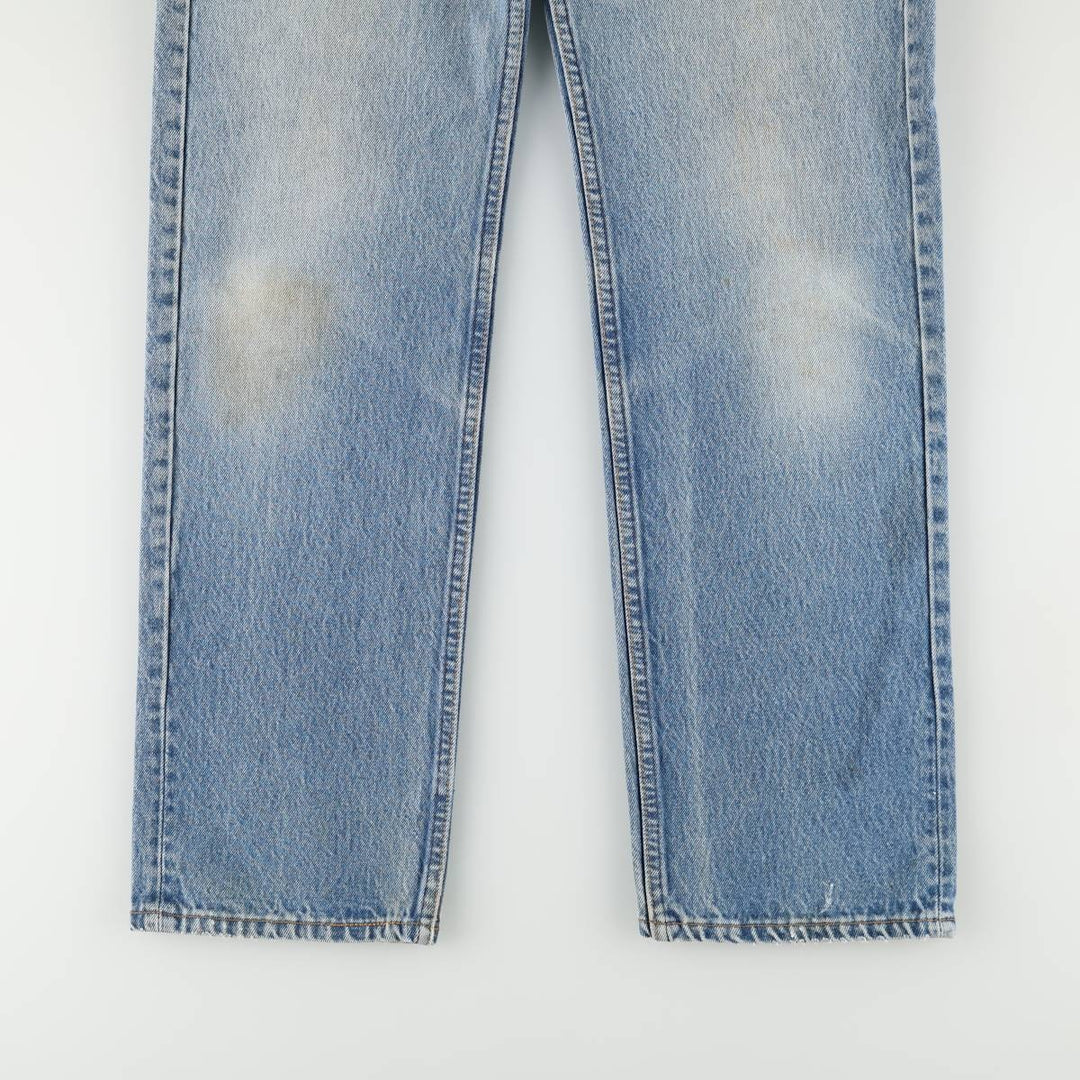 90'S Levi's 501-0115 Straight Denim Pants Made in USA Men's W32 Vintage cotton blue type Vintage Second Hand