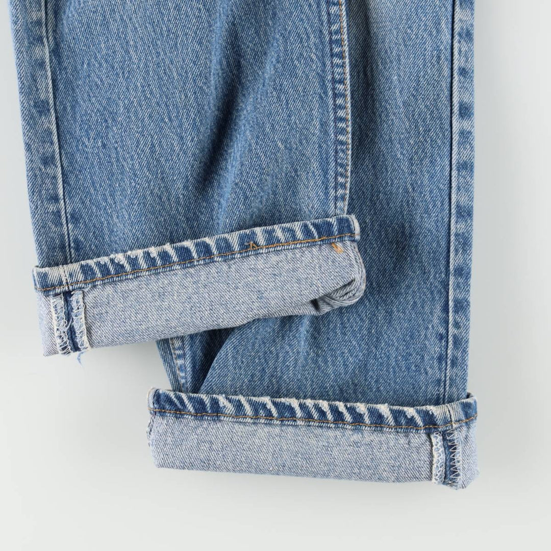 90'S Levi's 501-0115 Straight Denim Pants Made in USA Men's W32 Vintage cotton blue type Vintage Second Hand