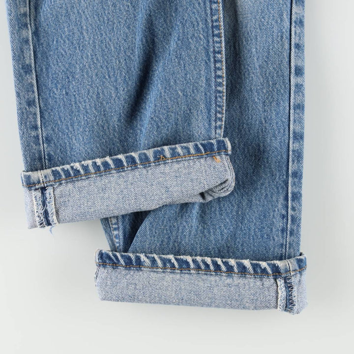 90'S Levi's 501-0115 Straight Denim Pants Made in USA Men's W32 Vintage cotton blue type Vintage Second Hand