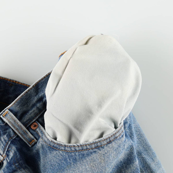 90'S Levi's 501-0115 Straight Denim Pants Made in USA Men's W32 Vintage cotton blue type Vintage Second Hand