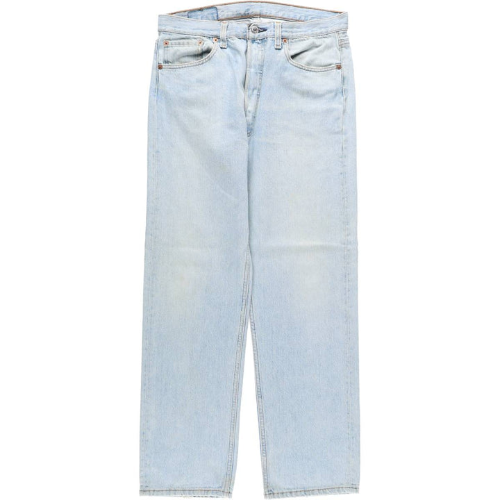 90'S Levi's 501-0000 Straight Denim Pants Made in USA Men's W34 Vintage cotton blue type Vintage Second Hand