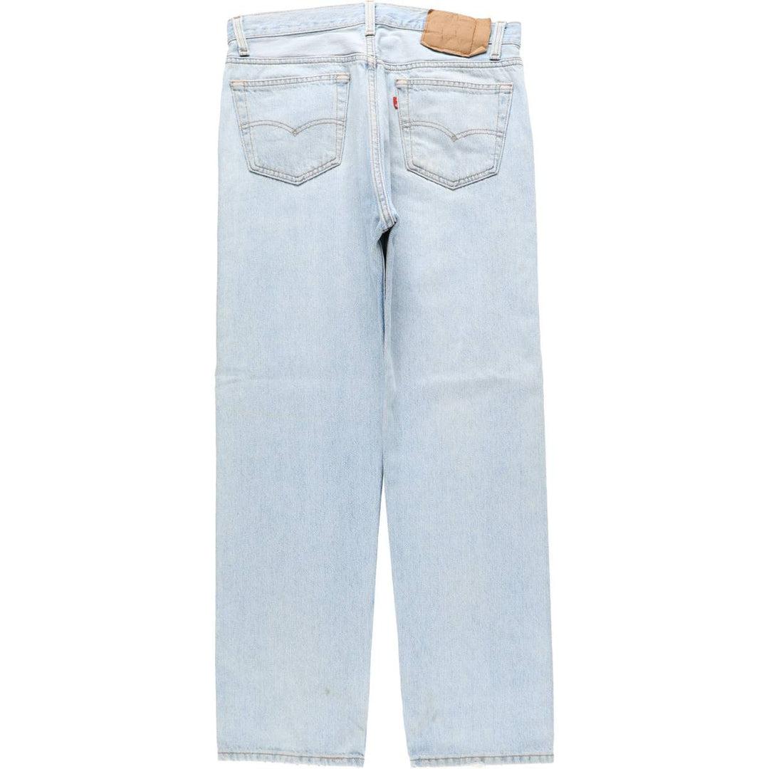 90'S Levi's 501-0000 Straight Denim Pants Made in USA Men's W34 Vintage cotton blue type Vintage Second Hand