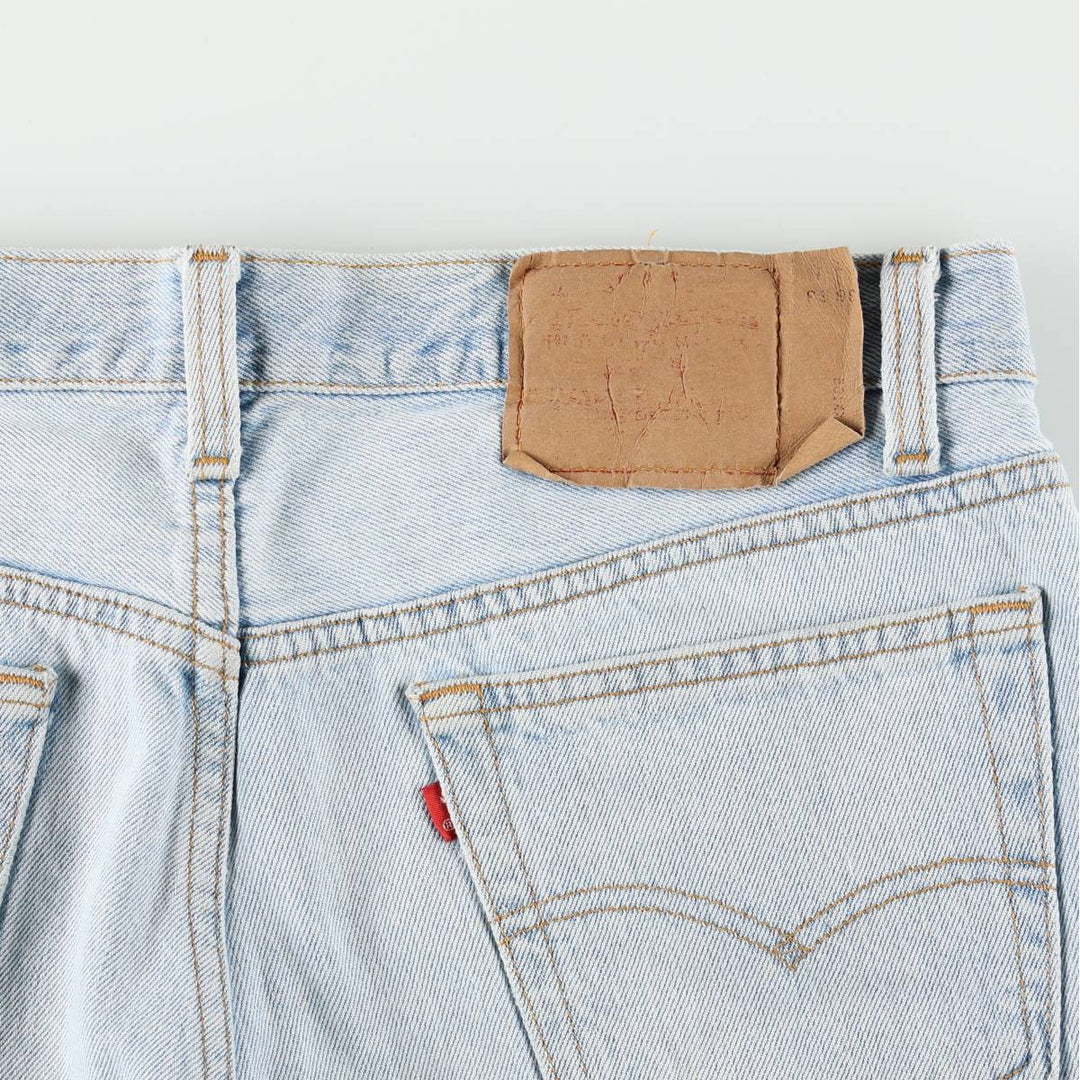 90'S Levi's 501-0000 Straight Denim Pants Made in USA Men's W34 Vintage cotton blue type Vintage Second Hand