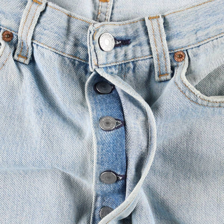 90'S Levi's 501-0000 Straight Denim Pants Made in USA Men's W34 Vintage cotton blue type Vintage Second Hand