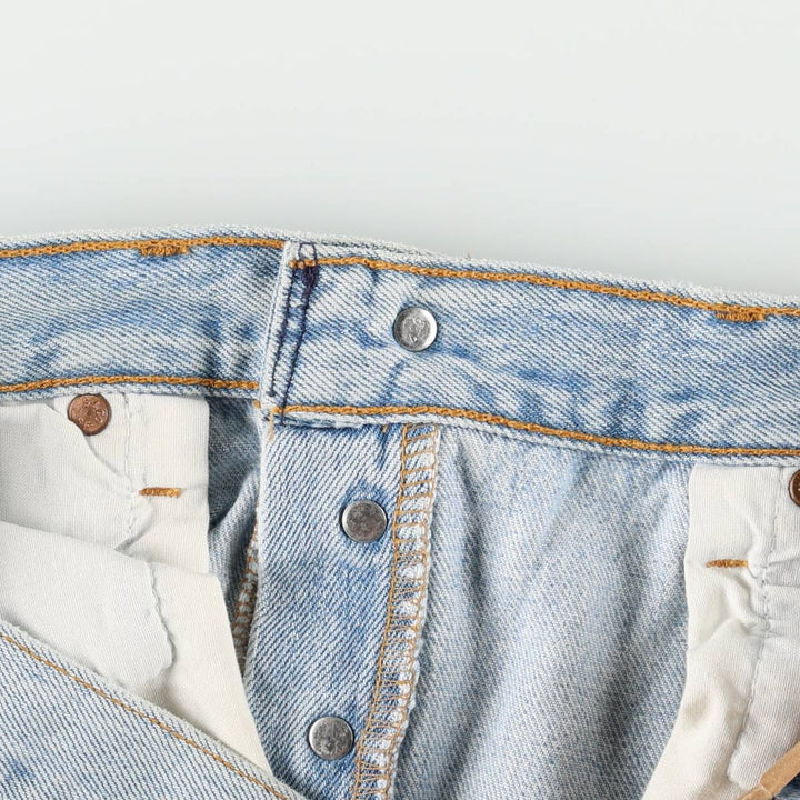 90'S Levi's 501-0000 Straight Denim Pants Made in USA Men's W34 Vintage cotton blue type Vintage Second Hand