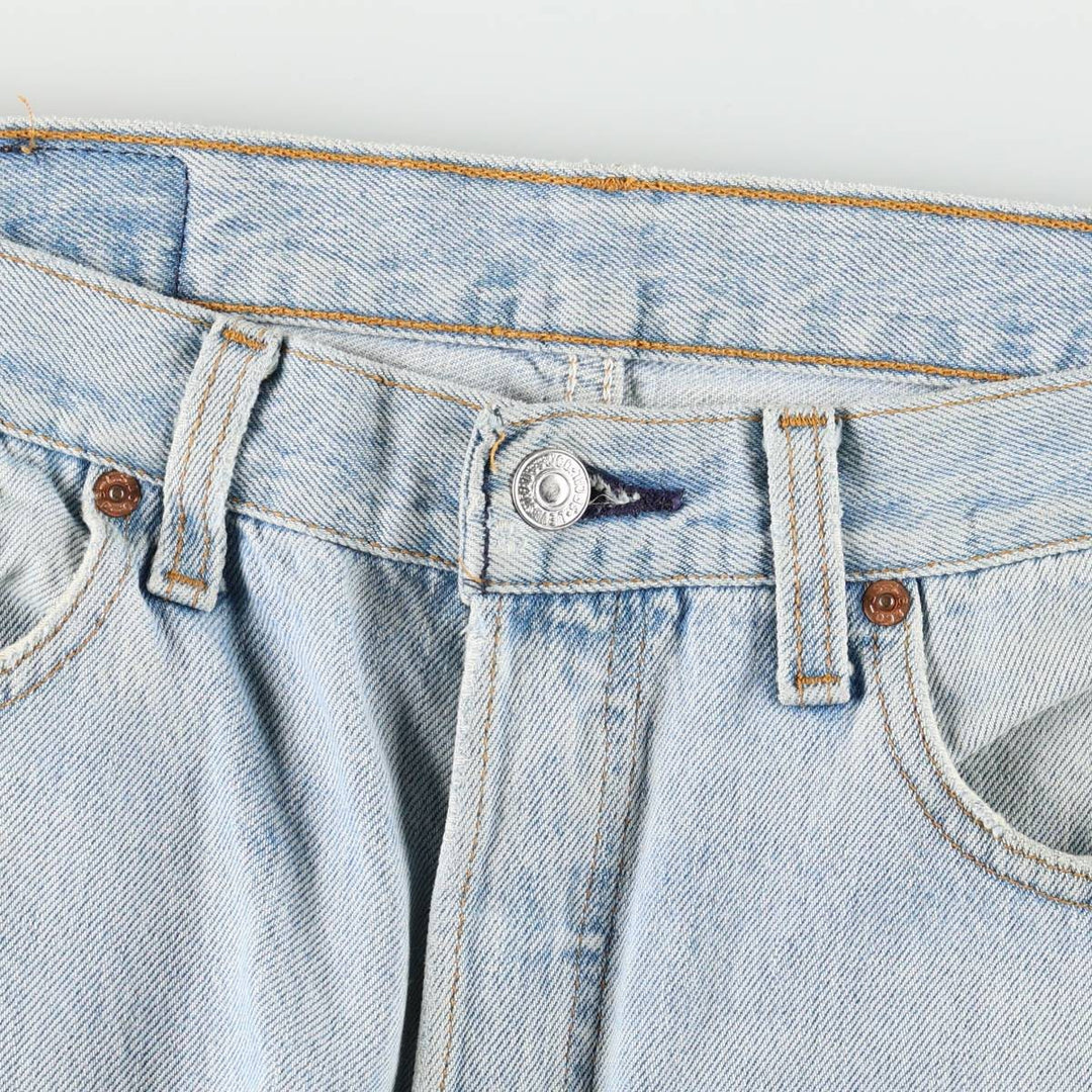 90'S Levi's 501-0000 Straight Denim Pants Made in USA Men's W34 Vintage cotton blue type Vintage Second Hand