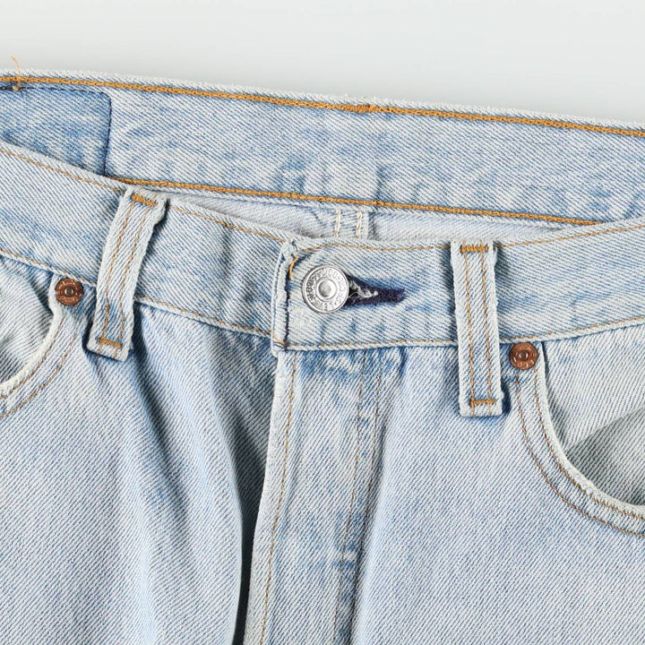 90'S Levi's 501-0000 Straight Denim Pants Made in USA Men's W34 Vintage cotton blue type Vintage Second Hand