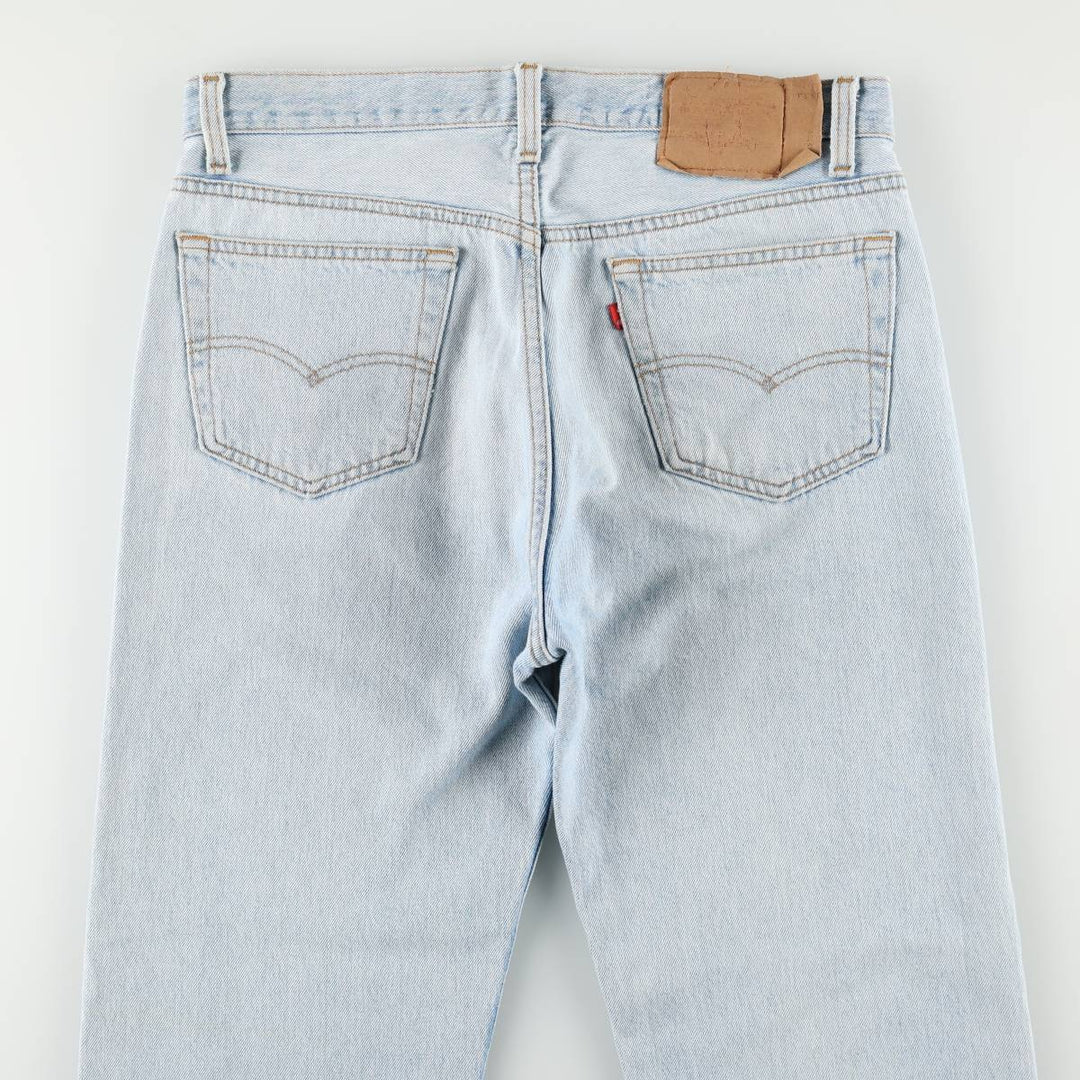 90'S Levi's 501-0000 Straight Denim Pants Made in USA Men's W34 Vintage cotton blue type Vintage Second Hand