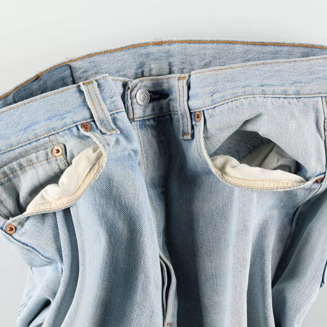 90'S Levi's 501-0000 Straight Denim Pants Made in USA Men's W34 Vintage cotton blue type Vintage Second Hand