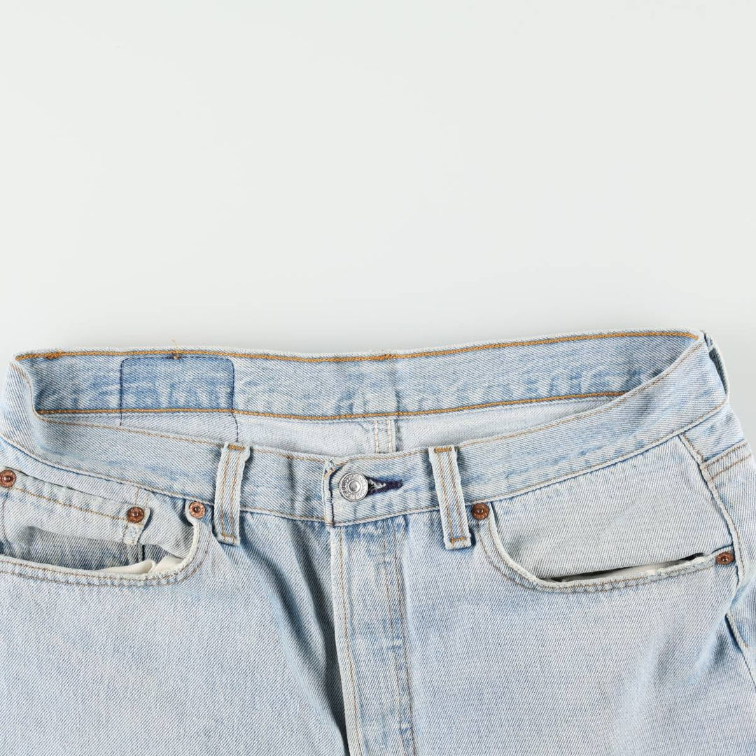 90'S Levi's 501-0000 Straight Denim Pants Made in USA Men's W34 Vintage cotton blue type Vintage Second Hand