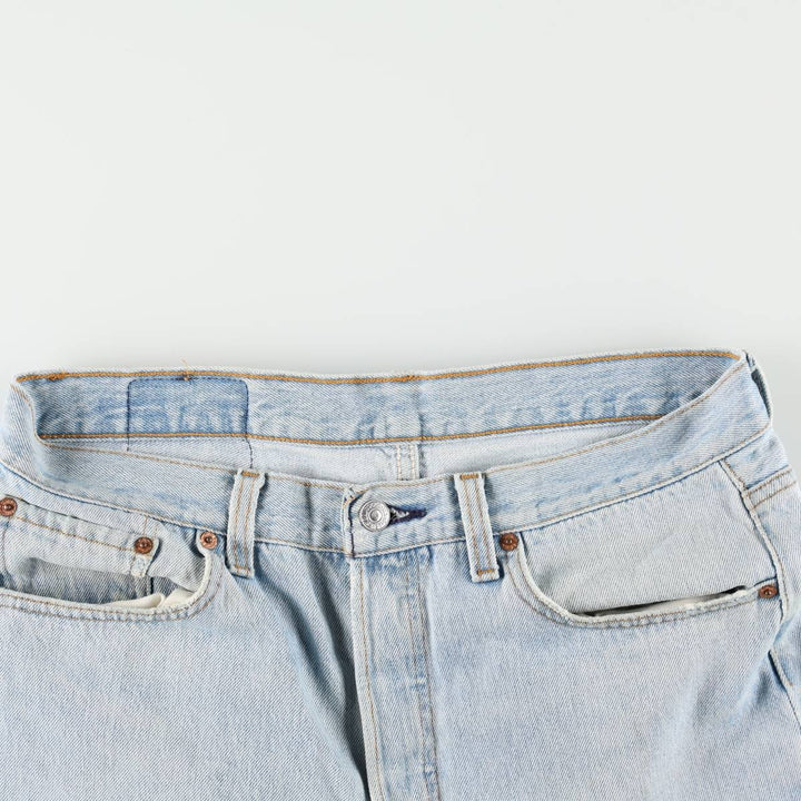 90'S Levi's 501-0000 Straight Denim Pants Made in USA Men's W34 Vintage cotton blue type Vintage Second Hand
