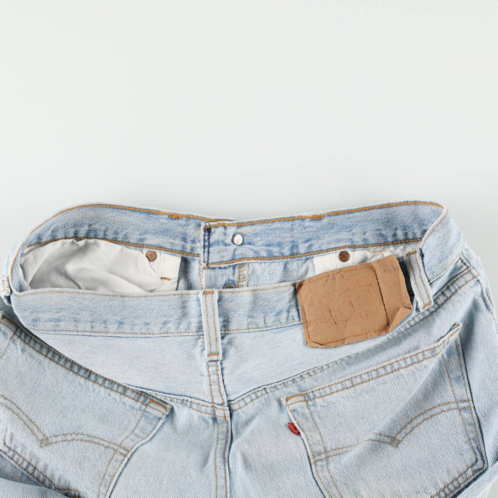 90'S Levi's 501-0000 Straight Denim Pants Made in USA Men's W34 Vintage cotton blue type Vintage Second Hand