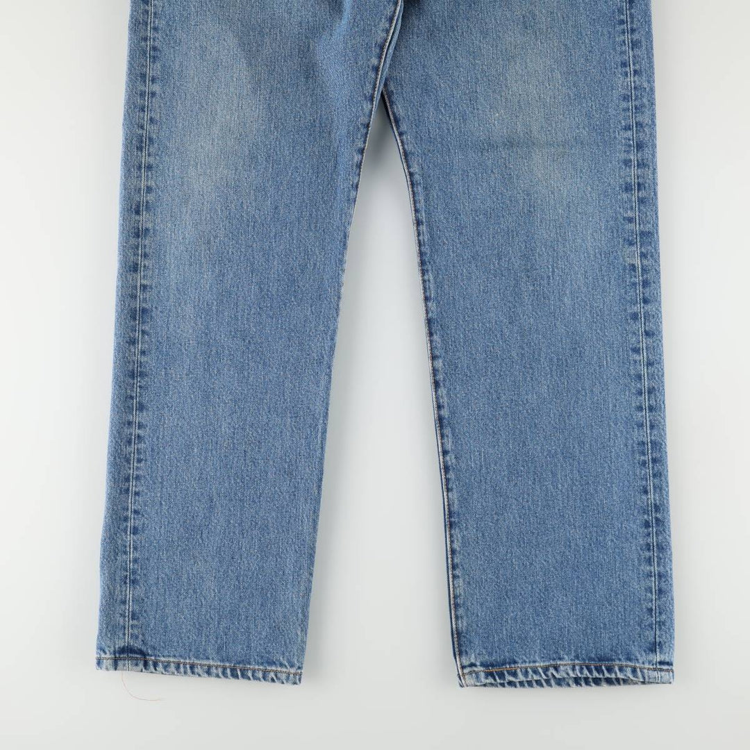 2000'S Levi's 501-0193 Straight Denim Pants, Made in USA, Men's Size 34 (approx.) cotton blue type Vintage Second Hand