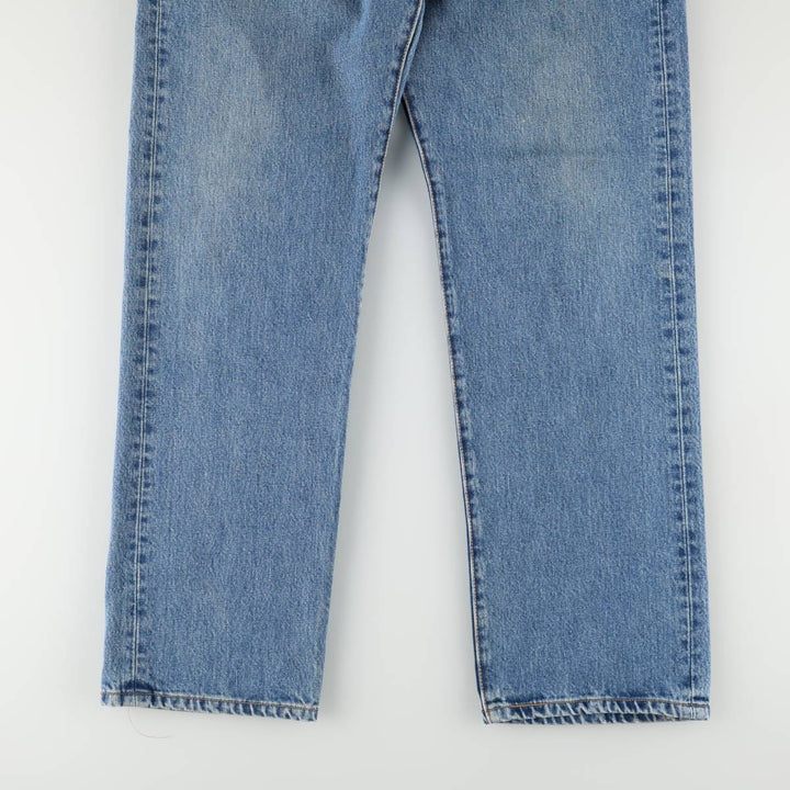 2000'S Levi's 501-0193 Straight Denim Pants, Made in USA, Men's Size 34 (approx.) cotton blue type Vintage Second Hand