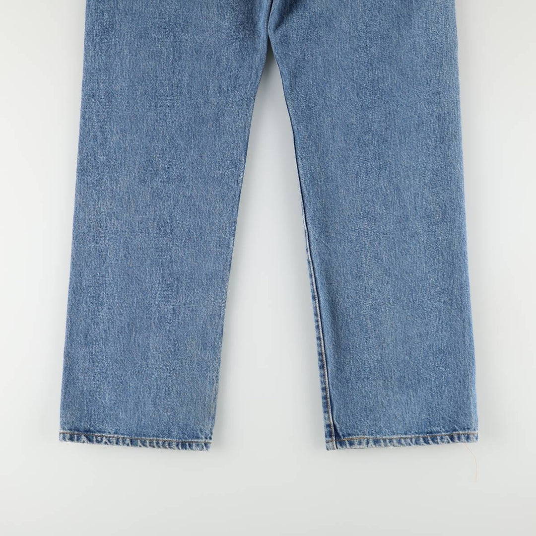 2000'S Levi's 501-0193 Straight Denim Pants, Made in USA, Men's Size 34 (approx.) cotton blue type Vintage Second Hand