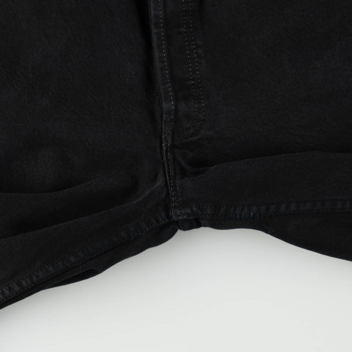 Levi's 501-0165 Black Denim Straight Leg Jeans, Made in England, Men's Size W34 (approx.) cotton black type Vintage Second Hand