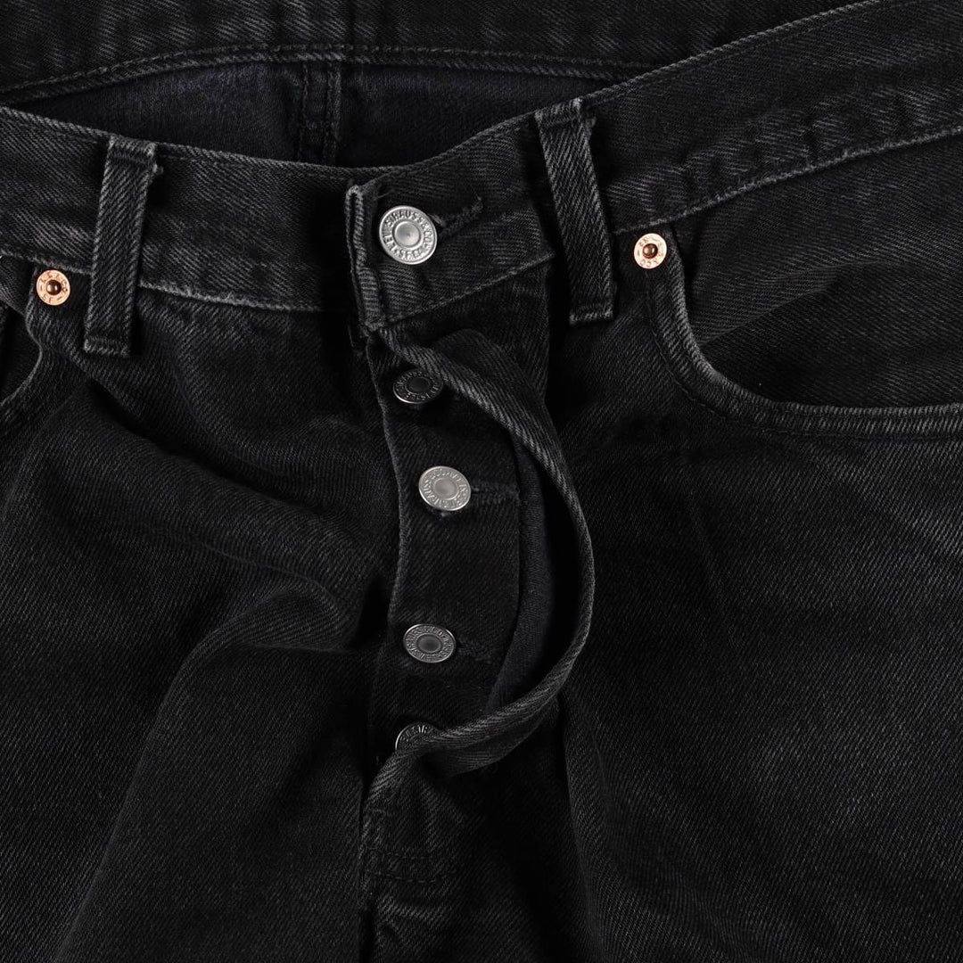 2000'S Levi's 501-0659 Black Denim Straight Leg Jeans, Made in Canada, Men's Size W33 (approx.) cotton black type Vintage Second Hand