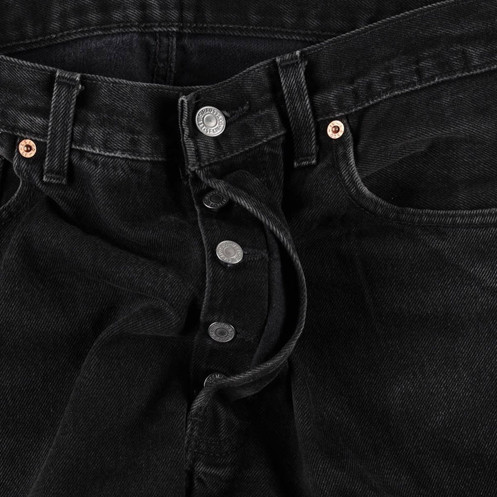 2000'S Levi's 501-0659 Black Denim Straight Leg Jeans, Made in Canada, Men's Size W33 (approx.) cotton black type Vintage Second Hand