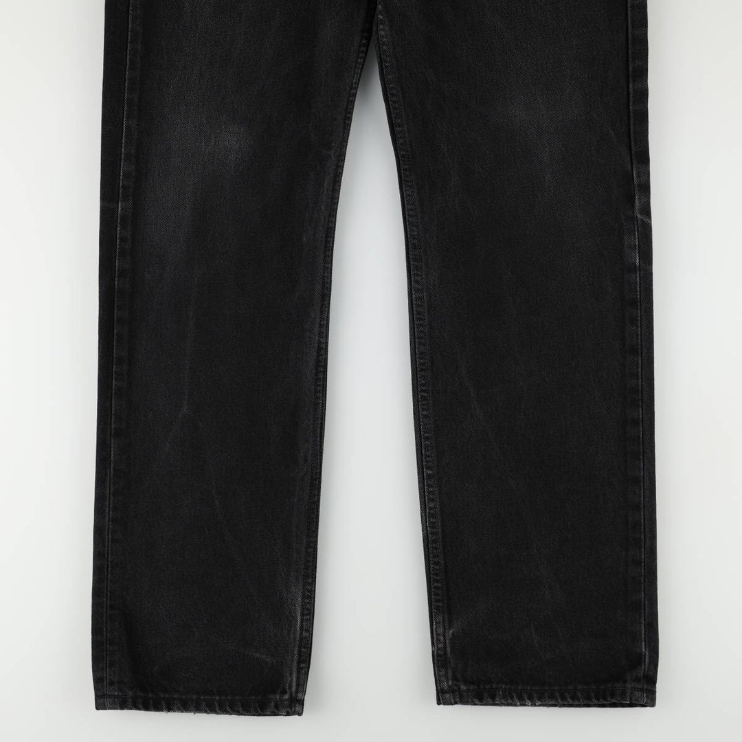 2000'S Levi's 501-0659 Black Denim Straight Leg Jeans, Made in Canada, Men's Size W33 (approx.) cotton black type Vintage Second Hand