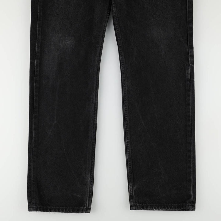 2000'S Levi's 501-0659 Black Denim Straight Leg Jeans, Made in Canada, Men's Size W33 (approx.) cotton black type Vintage Second Hand