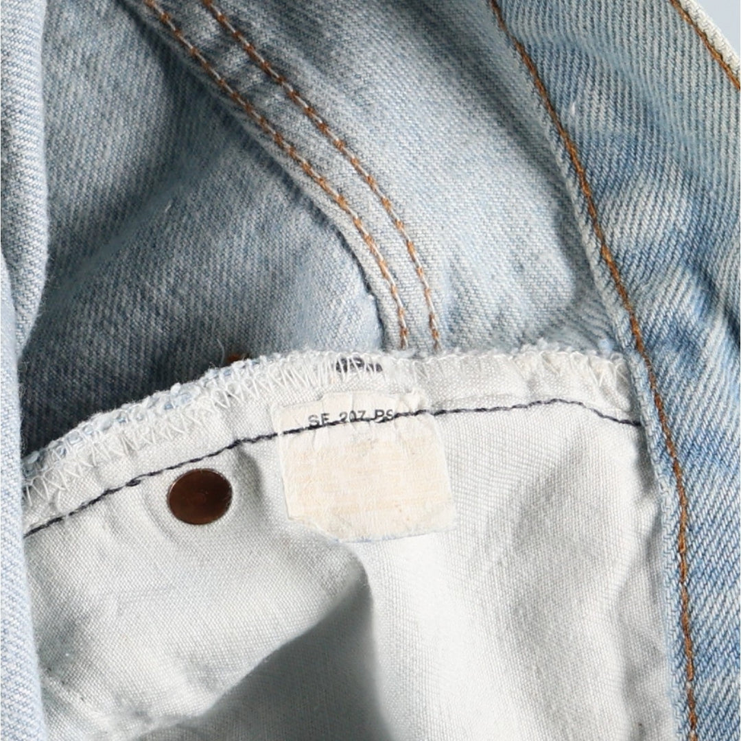 80s-90'S Levi's 501-0111 Straight Denim Pants, Men's W33 (approx.), Vintage cotton Blue type light blue Vintage Second Hand