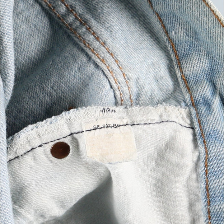 80s-90'S Levi's 501-0111 Straight Denim Pants, Men's W33 (approx.), Vintage cotton Blue type light blue Vintage Second Hand