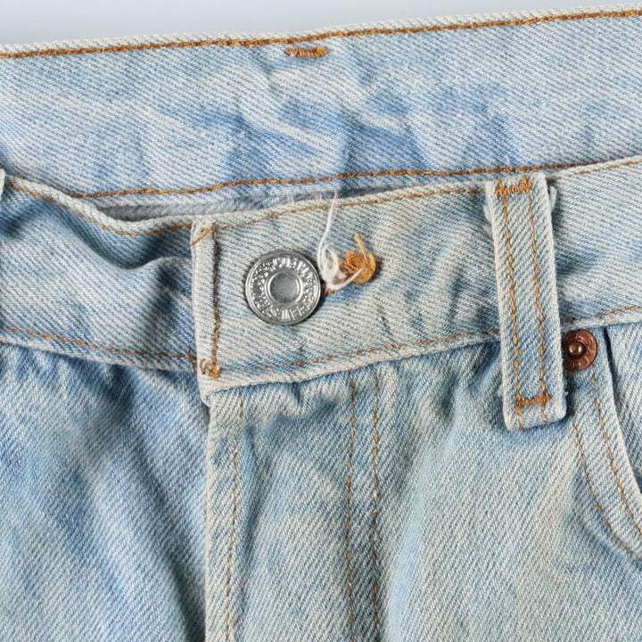 80s-90'S Levi's 501-0111 Straight Denim Pants, Men's W33 (approx.), Vintage cotton Blue type light blue Vintage Second Hand