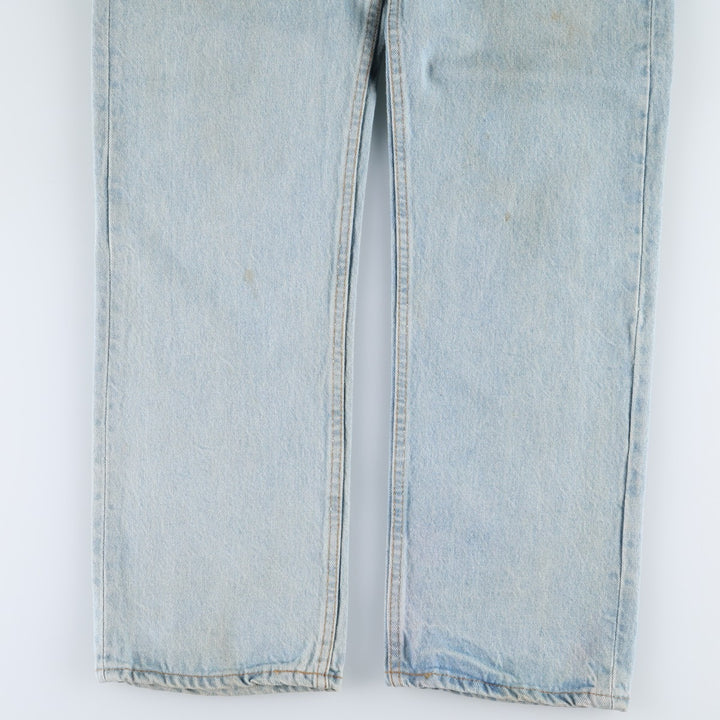 80s-90'S Levi's 501-0111 Straight Denim Pants, Men's W33 (approx.), Vintage cotton Blue type light blue Vintage Second Hand