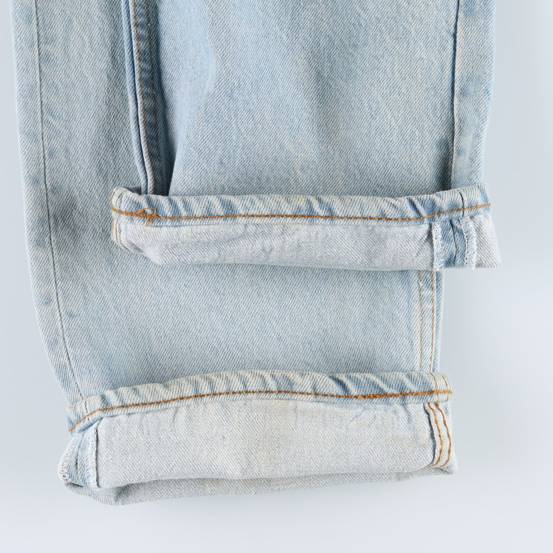 80s-90'S Levi's 501-0111 Straight Denim Pants, Men's W33 (approx.), Vintage cotton Blue type light blue Vintage Second Hand