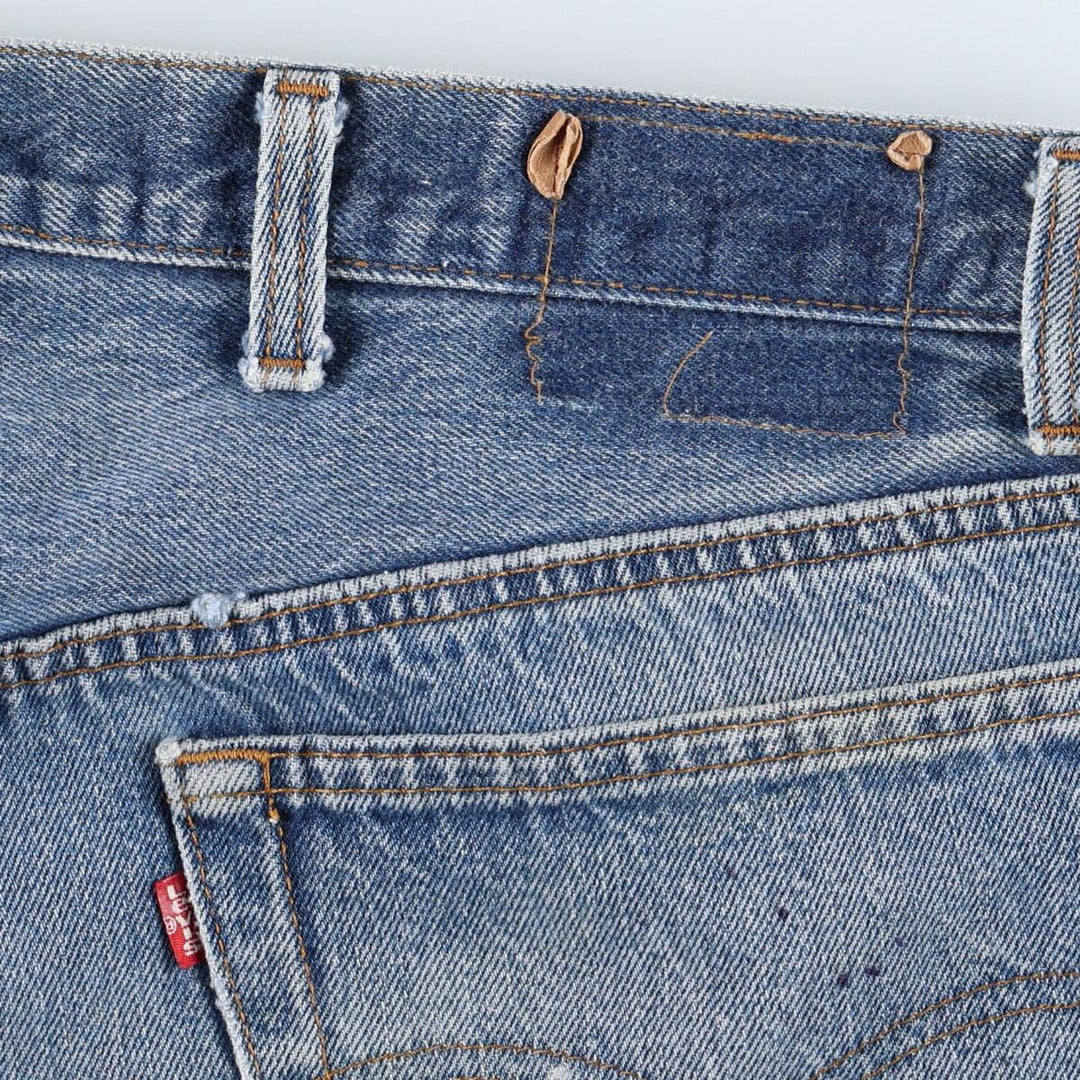 80s-90'S Levi's 501-0000 Straight Denim Pants, Men's W38 (approx.), Vintage unclear blue type Vintage Second Hand