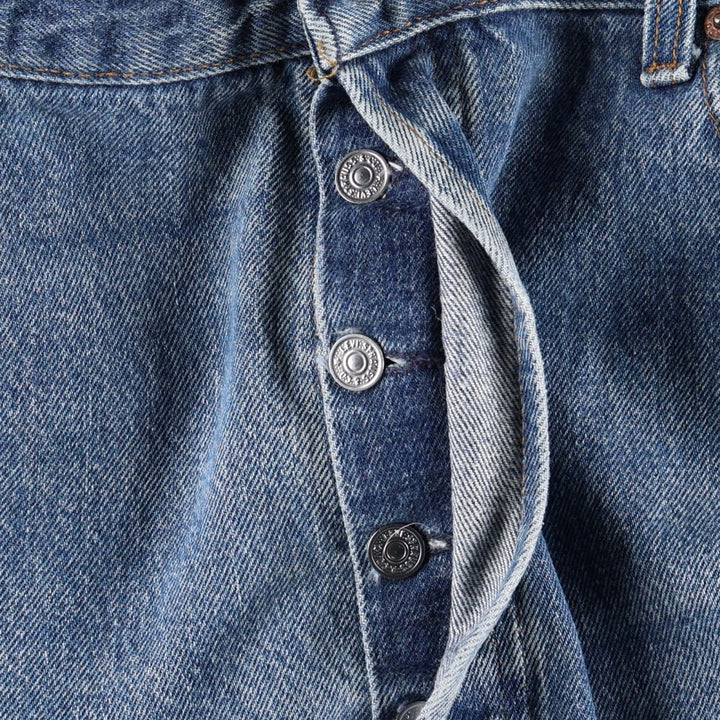 80s-90'S Levi's 501-0000 Straight Denim Pants, Men's W38 (approx.), Vintage unclear blue type Vintage Second Hand